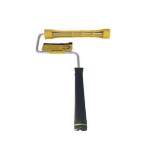 Monture de Rouleau Professionnelle (Cage Robuste) Monture de rouleau professionnelle robuste avec manche ergonomique pour travaux de toiture