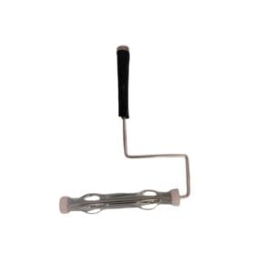 Monture de Rouleau Industrielle (Cage Robuste) Monture de rouleau industrielle robuste pour application de membrane liquide et enduit de toiture