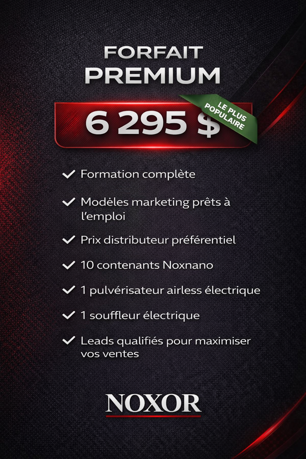 Forfait premium Noxor