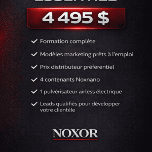 Forfait essentiel Noxor Forfait essentiel Noxor