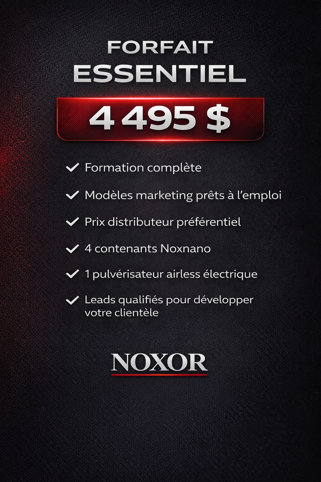Forfait essentiel Noxor