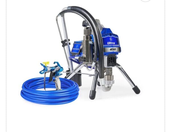img_9255 PULVÉRISATEUR NANO PROTECTION ou peinture
Graco Ultra 450 Electric Airless Paint Sprayer, Stand, 25F506 AVEC PISTOLET ET 25’ inclus 1/4
