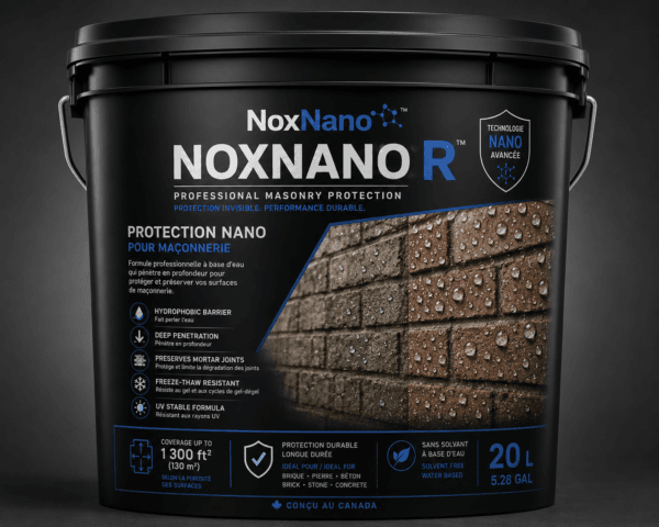 Noxnano R protection nano pour brique et béton